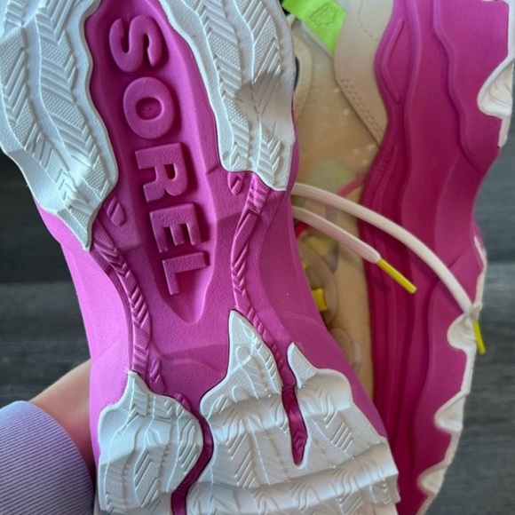 Sorel Kinetic Breakthru Tech Lace Sneakers Size 12 - Picture 6 of 8